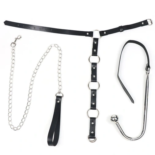 Collar Anal with 5853 Hook Kinky Leash EverydayUse and 0717